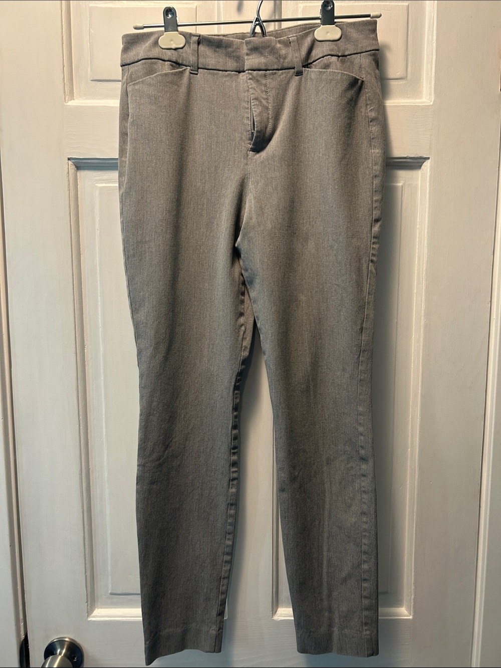 Light Gray High Rise Pixie Pants